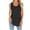Black, variant on Gnshining Eyelet Embroidery Blouse for Women Sleeveless Button Tank Tops Summer Crew Neck Camisole Solid Color Going Out Tops