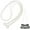 White, variant on Pearl Beaded Bag Chain 2pcs 12 Inch Short Bag Handle 14mm Pearl Bead Replacement Decorative Purse Strap with Lobster Clasps for DIY Handbag Wallet Clutch Tote Creamy White DIY