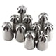 thumbnail image 4 of Juego de 13 boquillas para manga pastelera, 1 bolsa de silicona, 1 acoplador, boquillas de bola esférica, cepillo para decoración de pasteles, postre DIY Xemadio 2029134, 4 of 8