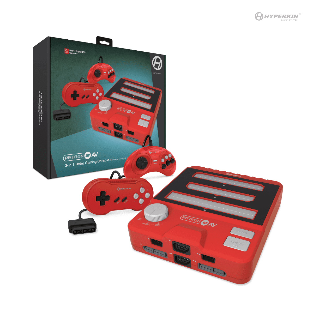 Hyperkin RetroN 3 HD 3-in-1 Retro Gaming Console for NES, Super