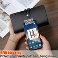 thumbnail image 3 of RFID Credit Card Holder, Leather Business Card Organizer with 96 Card Slots, Credit Card Protector for Managing Your Different Cards, 3 of 6