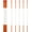 20 Pack - Orange, variant on Anley 20 Pack 48" Reflective Driveway Markers, Snow Stakes Safety Markers Orange 0.25" Dia.