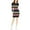Black, White, Yellow, variant on Sanctuary Clothing Womens Stripes Sweater Dress, Multicoloured, Small