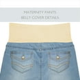 thumbnail image 3 of Hybrid & Company Super Comfy Stretch Women's Skinny Maternity Jeans, 3 of 4