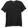 thumbnail image 2 of Nautica Men's Big & Tall Solid Crew Neck Short-Sleeve Pocket T-Shirt, True Black, 5X Big, 2 of 2