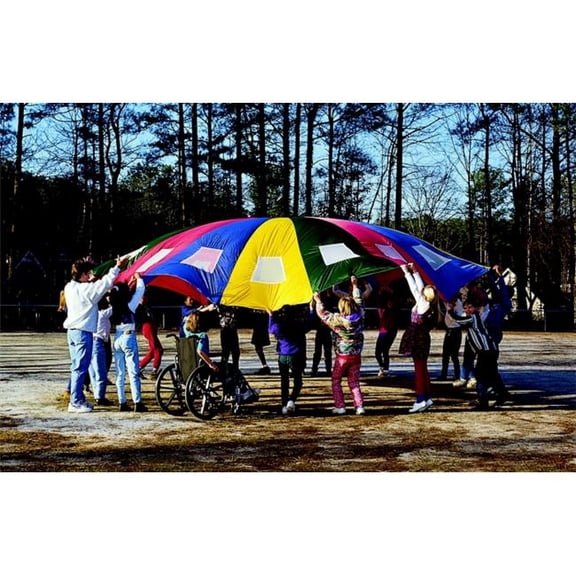 Everrich Industries 1361484 Sportime 24 ft. Dia. Porthole Parachute