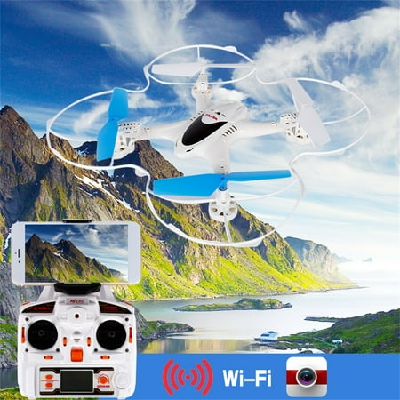 White Original MJX X300C 2.4G 6-Axis Gyro wifi FPV RC Quadcopter dro ne