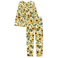 thumbnail image 6 of FOR U DESIGNS Sunflower Butterfly Long Sleeve Pajama Set for Women Pants with Pockets 2 Pack Size 2XL Sleepwear Loungewear Pjs Sets Nightwear Crewneck Tops for Women, 6 of 6