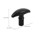 thumbnail image 2 of WRISTBIQUE Repuesto Para Mango De Pala De Kayak Con Material Duradero PVC Para Actividades En Bote, 2 of 6