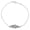 White, variant on 925 Sterling Silver White CZ Hamsa Evil Eye Link Chain Bracelet