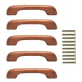 thumbnail image 1 of GOOHOCHY Juego de 5 tiradores para muebles de cocina de madera maciza., 1 of 8
