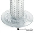 thumbnail image 3 of Four-sided 4"W x 24"H Pegboard Tower with Revolving 14.5" Base, 3 of 4