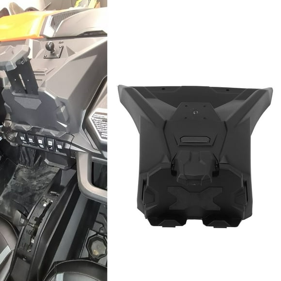 Support de support de téléphone de tablette GPS UTV, Storage sécurisé Installation Simple Prise du périphérique de sentier Durable avec plateau de stockage pour commandant