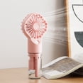 thumbnail image 5 of Advancent Mini ventilador de aire acondicionado portátil ABS, silencioso, humidificador para piel seca e hidratante. Electrodomésticos rosa, 5 of 5
