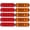 5x Amber+5x Red, variant on [4''x1'' [5x Red + 5x Amber] Thin line Led Side Marker and Clearance Lights 4