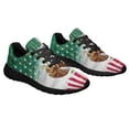 thumbnail image 6 of Mexican American flag Shoes Sneakers Black Size 5, 6 of 7