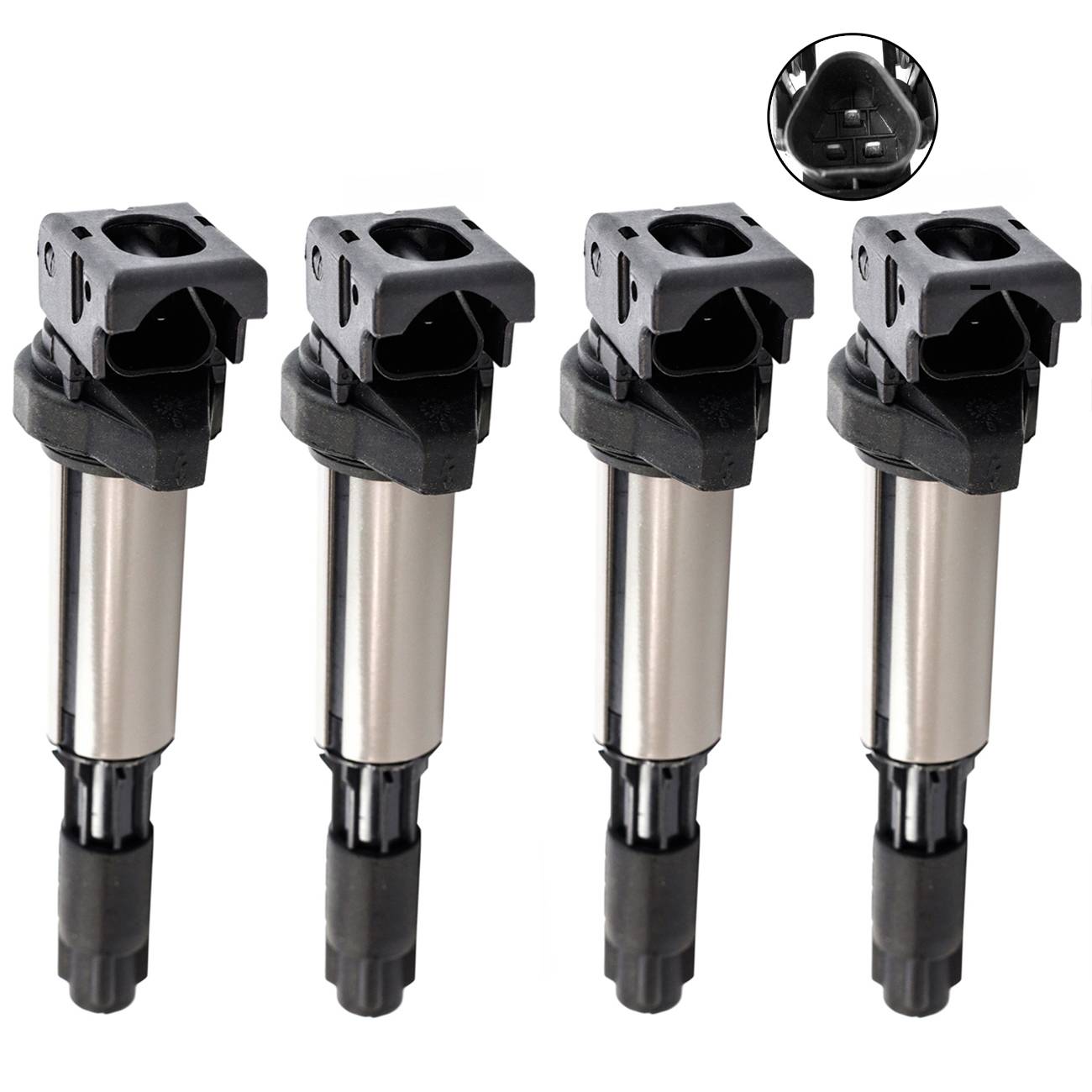 Bapmic 12131712219 Ignition Coils for BMW E46 E60 E83 X5 E53 Z4 E85