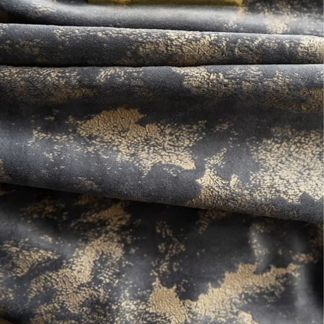 Curtains for Living Room Bedroom Dining Luxury Bronze Texture Velvet Flannel Thick Window Solid Color Cloth Restaurant Windows