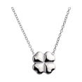 thumbnail image 2 of Collar de mujer LuckyLy Modelo Flora Acero Inoxidable Trébol UNITALLA, 2 of 7