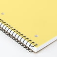 thumbnail image 6 of Mead Spiral Notebook, 5 Subject, Wide Ruled, 8 1/2" x 11", Yellow (930104B-WMT), 6 of 8