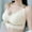 Beige BGM, variant on Womans Bras Underwear Womens Back Snaps No Underwire Bras Solid Color Stylish Brassiere Loose Casual Wear Beige 40/90