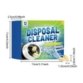 thumbnail image 3 of Hovilon Garbage Disposal Cleaner Tablets With Lemon Extract, Foaming Sink Deodorizer And Drain Pipe Maintenance For Kitchen And Bathroom, Safe Odor Remover For Stainless Steel And Plastic Pipes, 3 of 9