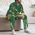 thumbnail image 7 of Uemuo Vegan Pattern 2-Piece Loungewear Set - Men’s Soft Sleepwear, Cozy Winter PJs, Comfy Sleep Set-X-Large, 7 of 7