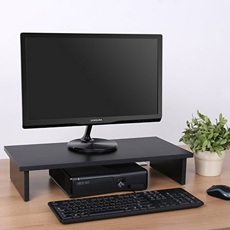 Fitueyes Computer Monitor Riser With Storage Space Desktop Stand