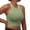Green, variant on Clothing Yoga Bra Sports Bras For Women 2025 Knit Comfort Padded Push Up Yoga Bras Seamless Workout Crop Tops Bralettes Black