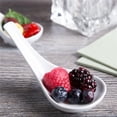 thumbnail image 1 of Tuxton GZP-706 0.62 oz. Tasting Spoon Oval-Porcelain White - 2 Dozen, 1 of 1