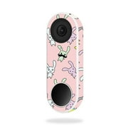 MightySkins NEHEL-Bunny Bunches Skin for Nest Hello Video Doorbell - Bunny Bunches