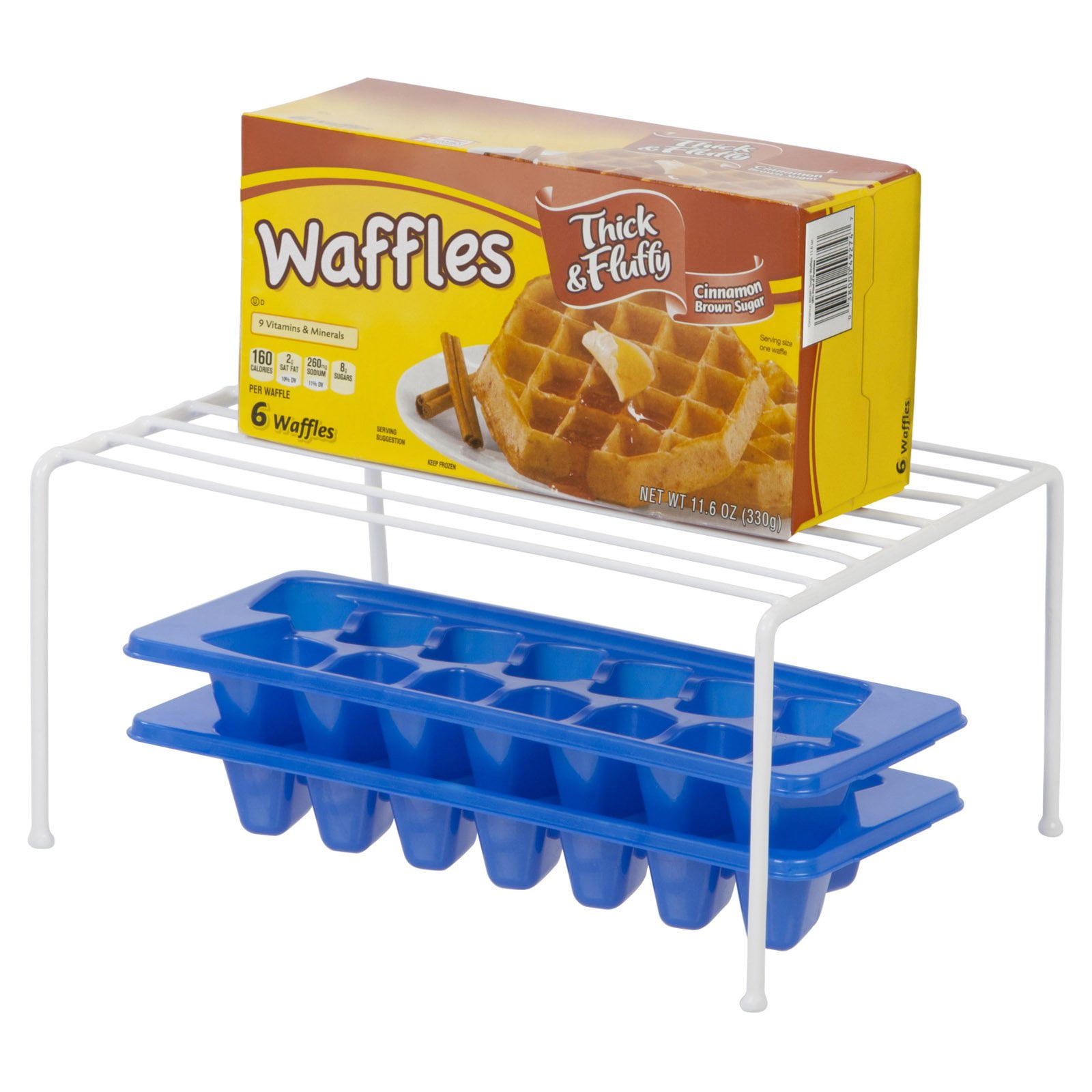 IRIS Wire Fridge/Freezer Helper Shelf, White