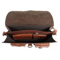 thumbnail image 3 of Portafolio de Piel con 2 bolsas al frente y hebilla con cinto Castelli Leather Authentic BC-8081, 3 of 3