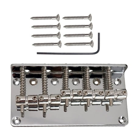 

5 saddle bridge screw wrench for electric bass replacement