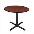 thumbnail image 1 of 36 In. Round Cain Lunchroom Table - Cherry, 1 of 1