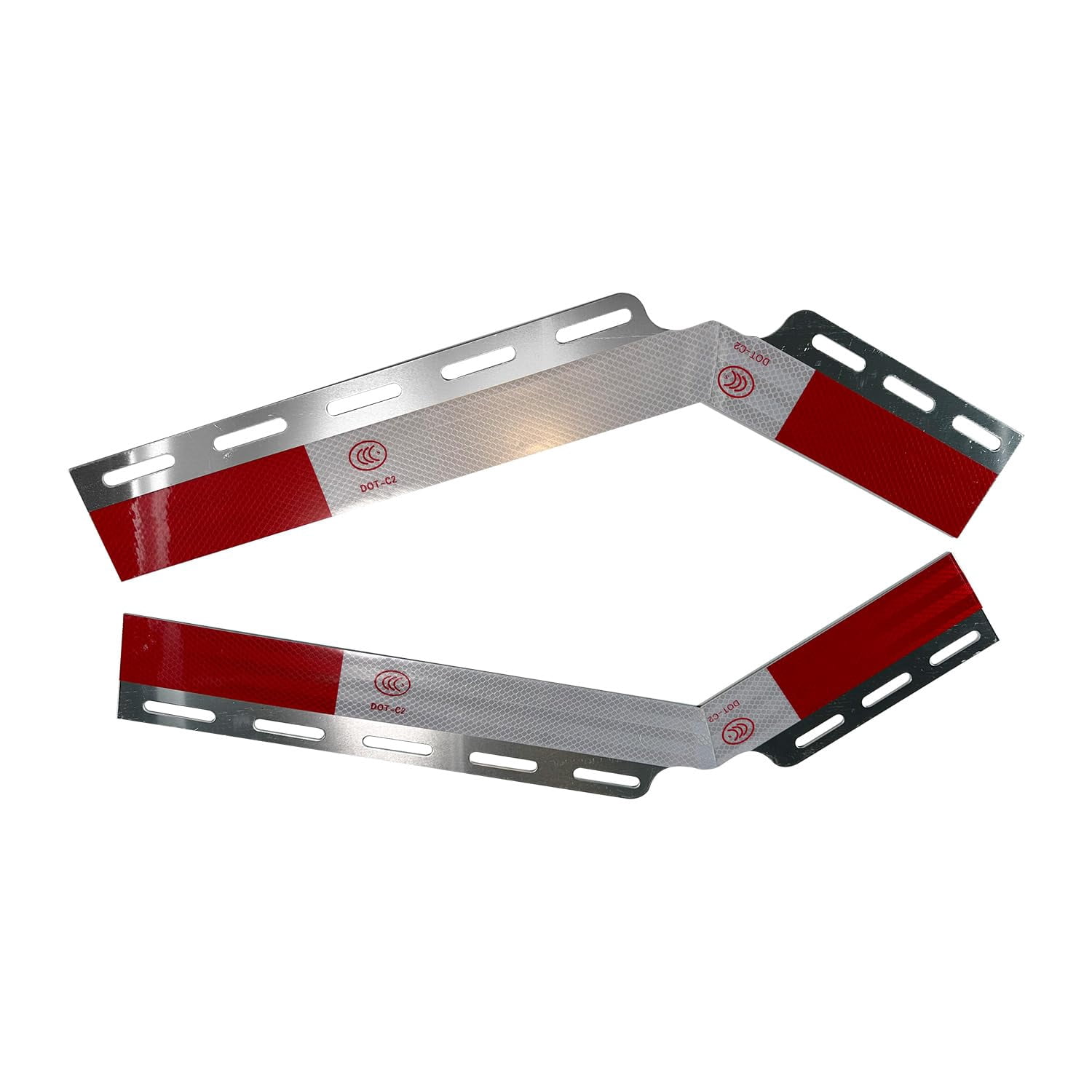 BST BSSP Semi Truck Angled Bar Type Mud Flap Hangers Complete Kit for Left& Right Side,30" Length Square Steel 1 Coil Damping Spring - Angled Mud Flap Hanger Universal Fit Semi Trucks Trucks, Trailers