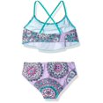 thumbnail image 2 of Kanu Surf Big Girls' Alania Flounce Bikini Beach Sport, 2 of 2