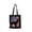 H, variant on 4th of July Patriotioc Independence Day Themed Canvas Tote Bag, Red White Blue Canvas Commuting Bag, for 250th Anniversary Holiday Events and Everyday Use