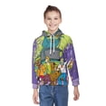 thumbnail image 4 of Scooby Doo Hooded Hoodies for Girls Boys, Kids Pullover Hooded with Pocket, Casual 3D Print Long Sleeve Sweatshirt Hoodies, 4 of 6