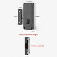 thumbnail image 3 of For Tuya App Controlled Smart Invisible Lock for Wooden Interior Doors, 3 of 8