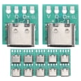 thumbnail image 1 of 12pcs USB C Connector Board DIY 3.1 USB Connectors USB C Female, 1 of 8