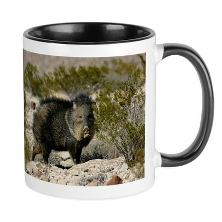 

CafePress - Javelina Mugs - Ceramic Coffee Tea Novelty Mug Cup 11 oz