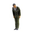 thumbnail image 1 of KLKCMS Figurines Miniatures 1:64 Jouet pour Scène de Rue Train Modèle de Construction Merci et Nœud, 1 of 9