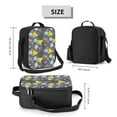 thumbnail image 2 of Lsque Geometric Lunch Bag Lunch Box for Women Men Reusable Insulated Lunch Tote Bag,Leakproof Thermal Cooler Sack Food Handbags Case High Capacity, 2 of 9