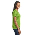 thumbnail image 3 of Sport-Tek Women's Short Sleeve CamoHex V-Neck Tee. LST370, 3 of 6