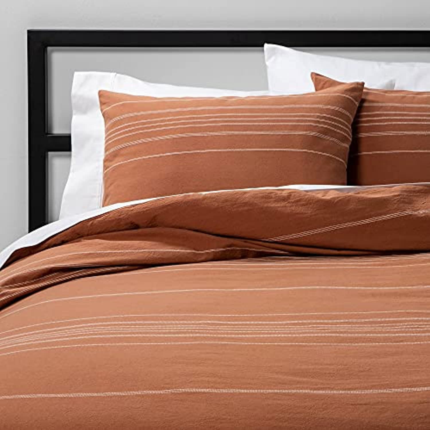 Full/queen Simple Woven Stripe Comforter Set Project 62 Nate Berkus White for sale online 