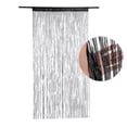 thumbnail image 2 of Beaded Fringe String Curtain Sparkling Hanging Window Divider Drape for Patio Gazebo Backdrop Indoor Outdoor Wall Decor, 2 of 7