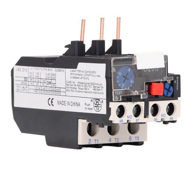 Relé térmico 750V 17-25A Relé de sobrecarga térmica con protección térmica de alta eficiencia Amplia aplicación para equipos eléctricos ANGGREK Otros