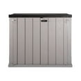 thumbnail image 2 of Toomax Stora Way All Weather XL 7' x 3.5' Storage Shed Cabinet, Taupe, 2 of 10