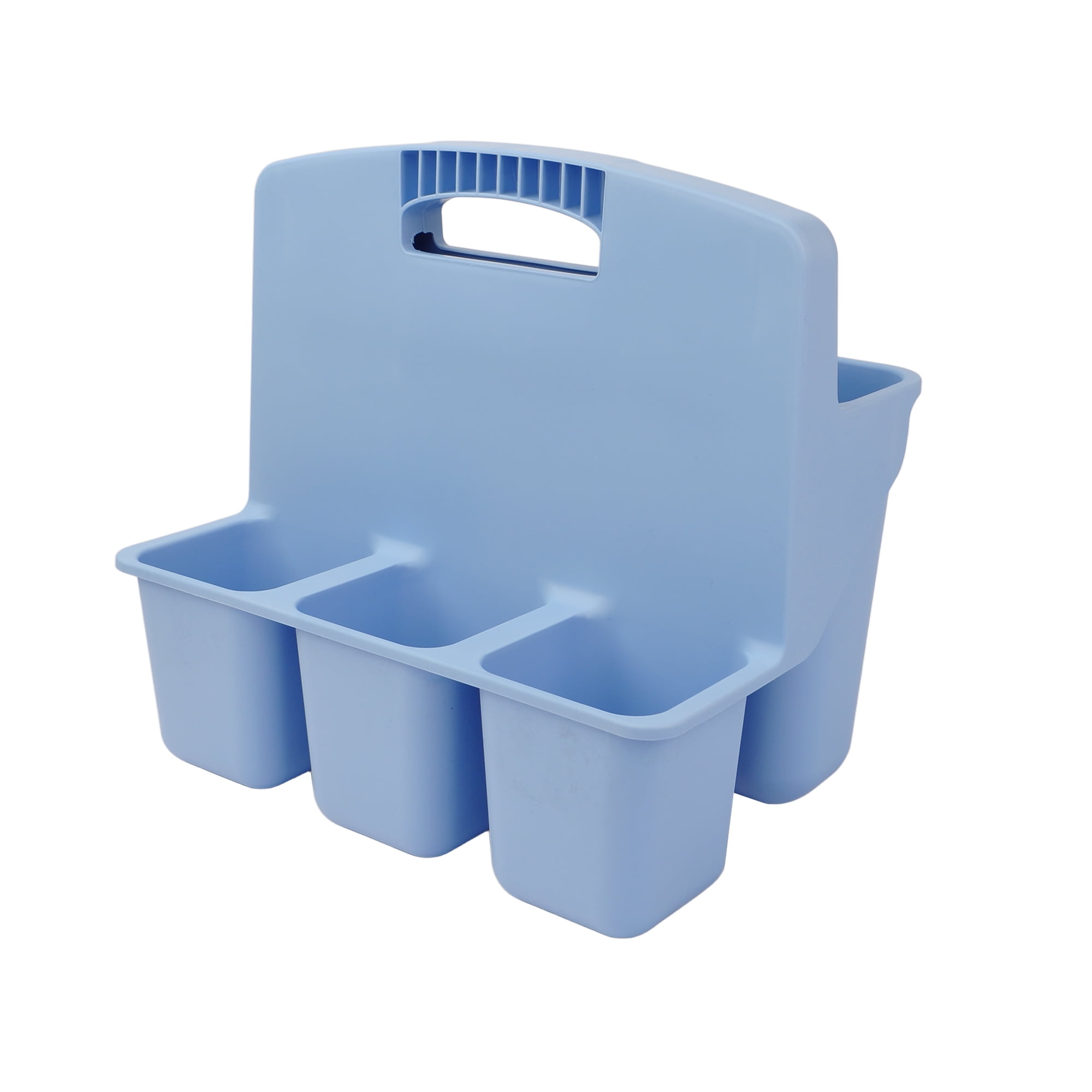 Pen+Gear Blue Plastic Supply Caddy Desktop Organizer